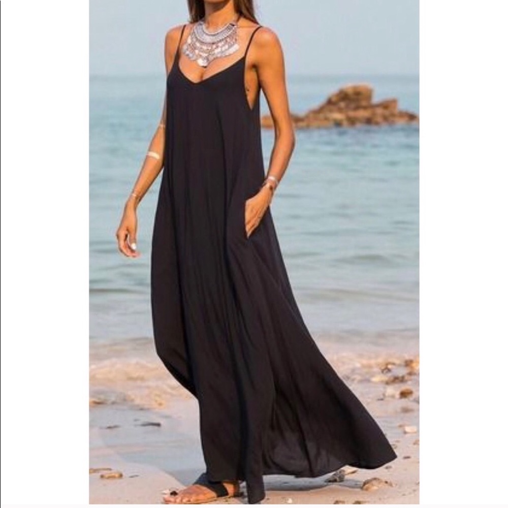 ✨ Last one! NEW Black oversized Cocoon Maxi ✨ - Picture 2 of 4